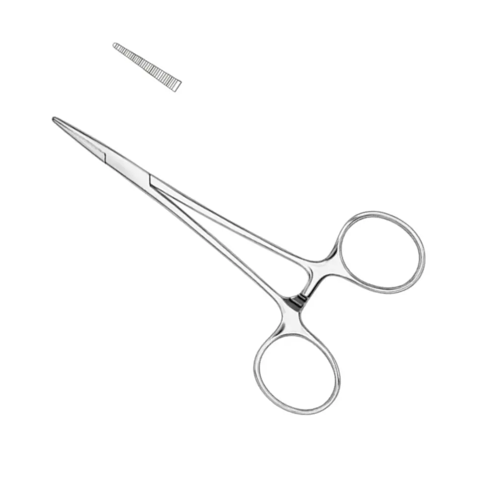 PINZA HEMOSTATICA ACERO INOXIDABLE