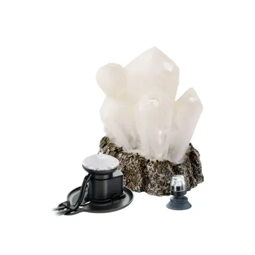 [KB2300] KIT BOX ADORNO ACUARIO CRISTAL DIFUSOR LED 3.9"X5."